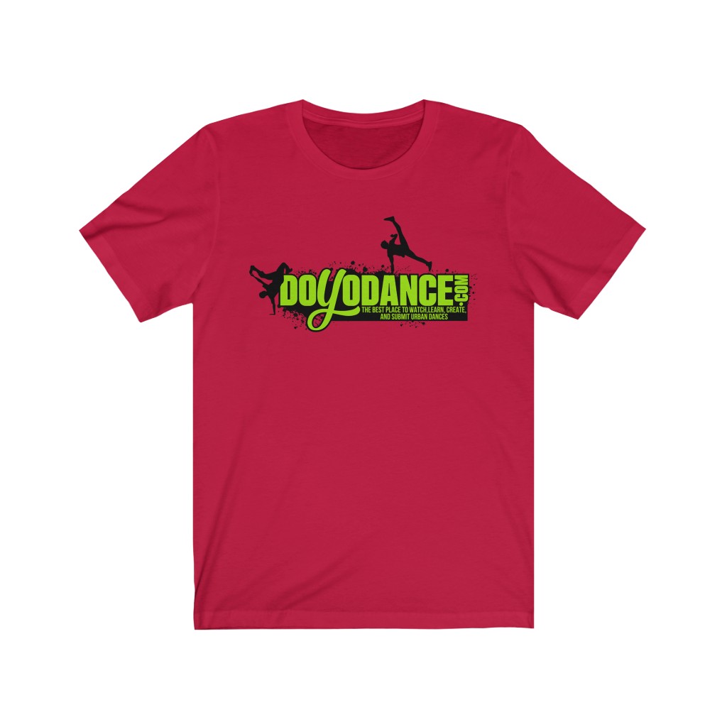 Red Do Your Dance Logo Tee