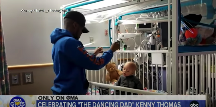 Inspiring dancing dad receives $10K surprise | GMA